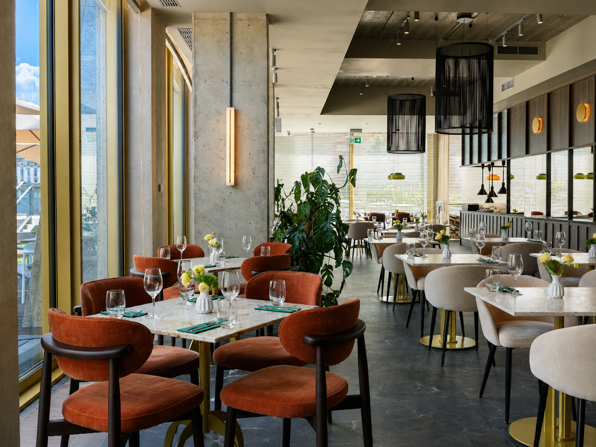 Detal wnętrza PONTI - restauracja włoska Wrocław