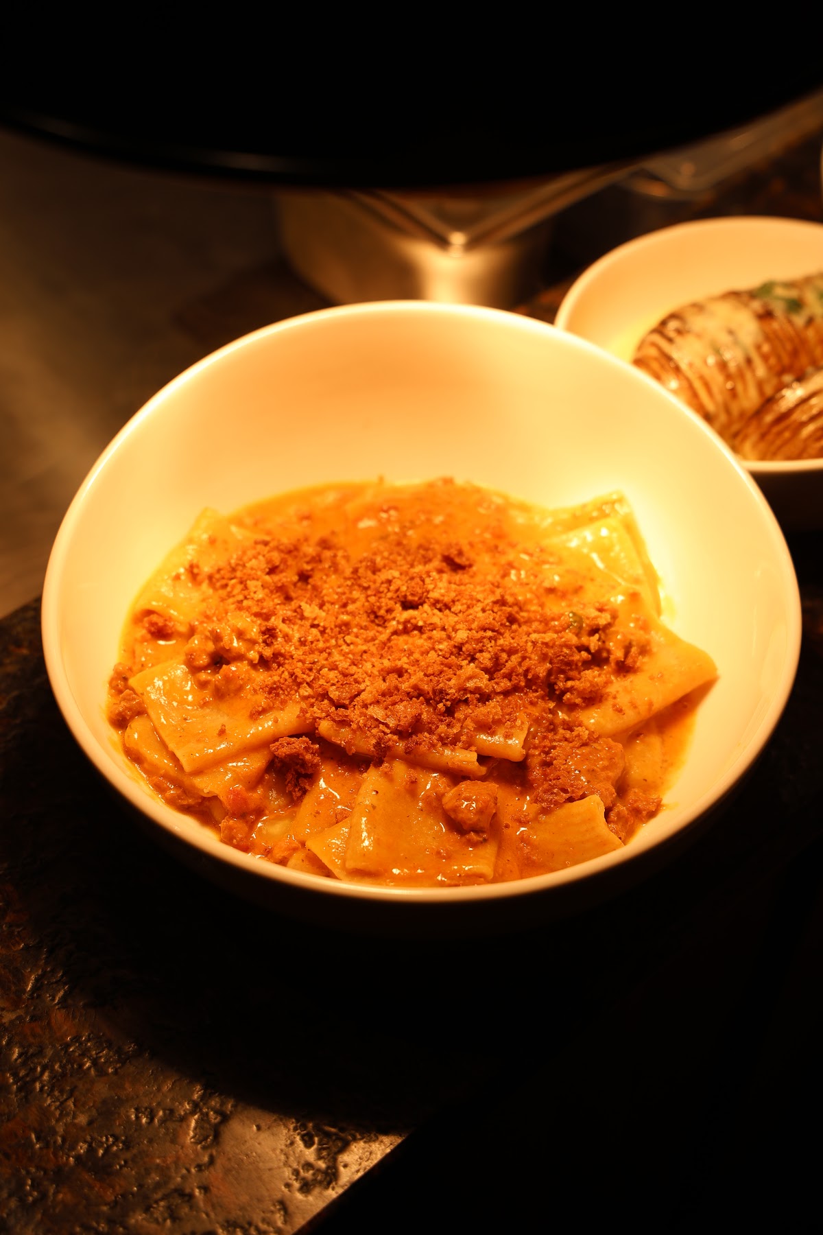 Paccheri - świeża pasta w restauracji PONTI Wrocław