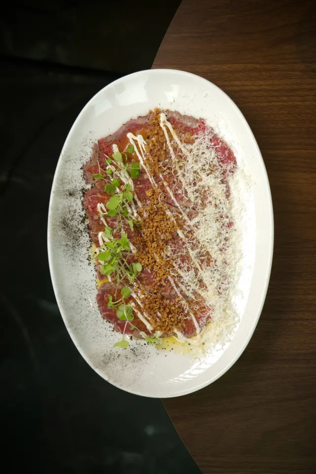 Carpaccio z polędwicy wołowej