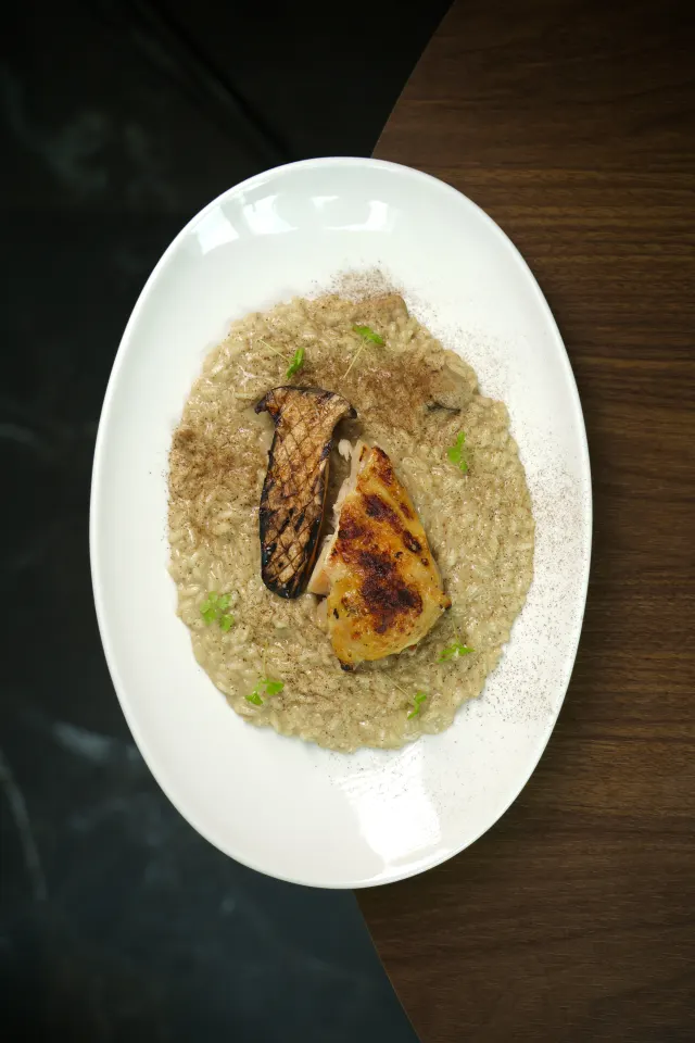 Risotto na bazie borowików