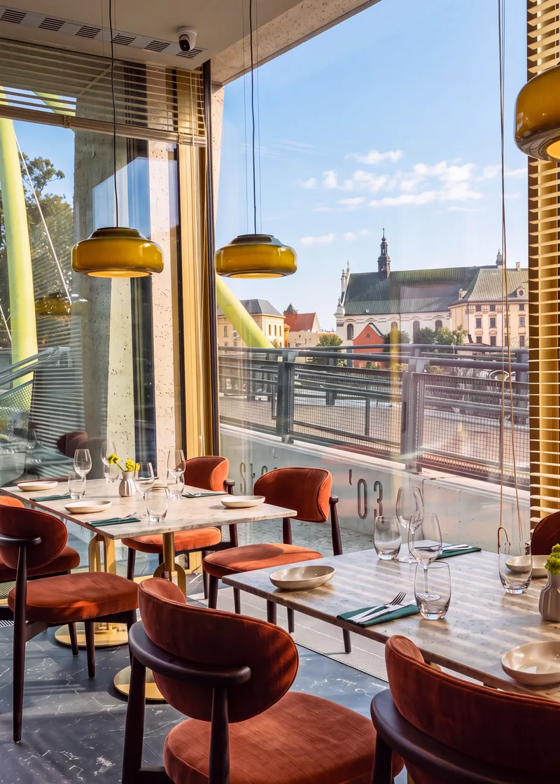 Sala PONTI z widokiem na Ostrów Tumski